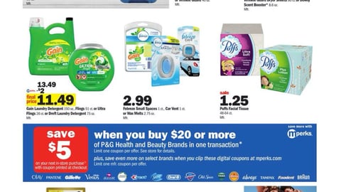 Meijer P&G 'Get Fresh for School' Feature
